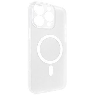 Чохол PC Slim Matte with Magnetic Fit (camera button) для Apple iPhone 16 Pro (6.3") White