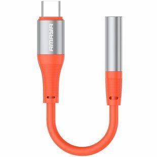 Переходник Amaya AUX-07 Type-C to 3.5mm Orange