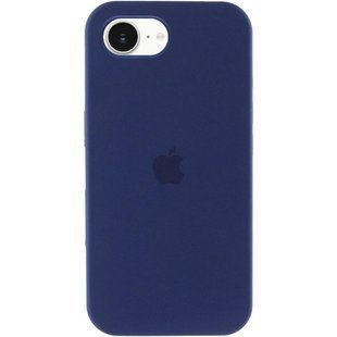 Чохол Silicone Case Full Protective (AA) для Apple iPhone 16e / 17e (6.1") Синій / Deep navy