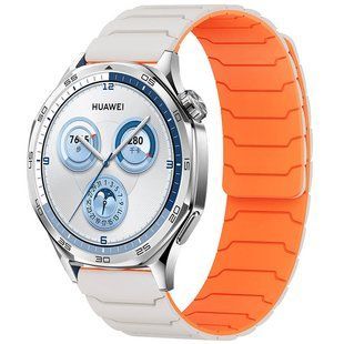 Ремінець Dual-color Magnetic для Smart Watch 22mm Starlight / Orange