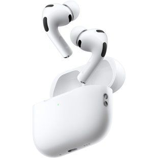 Уценка Беспроводные TWS наушники Airpods Pro 3 ANC USB-C Wireless Charging Case for Apple (АAA) Вскрытая упаковка / White