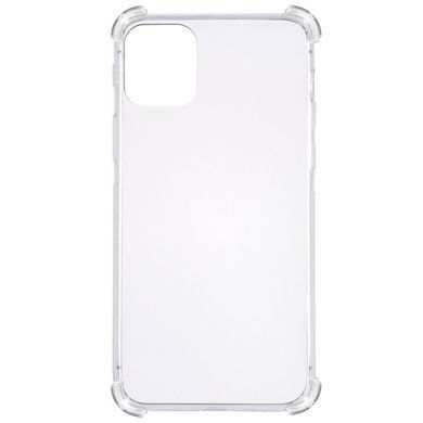 TPU чехол GETMAN Ease logo усиленные углы для Apple iPhone 11 Pro (5.8") Бесцветный (прозрачный)