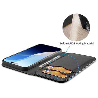 Чохол-книжка Dux Ducis Hivo для Apple iPhone 16 Pro (6.3") Black