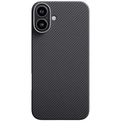 Чохол PC Carbon Protection Slim with Magnetic Fit для Apple iPhone 17 (6.3") Black