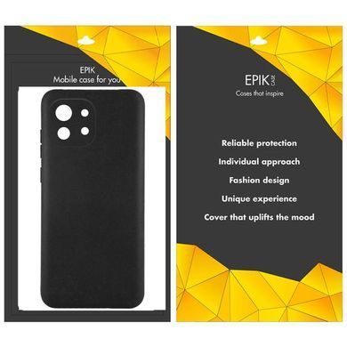 Чохол TPU Epik Black Full Camera для Xiaomi Mi 11 Чорний