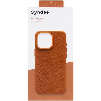Чехол Syndee with Magnetic Fit для Apple iPhone 17 (6.3") Golden Brown
