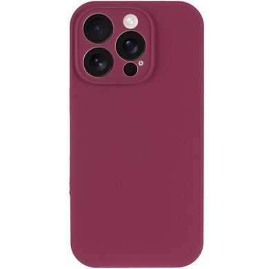 Чехол Silk Full Camera Protective (AA) NO LOGO для Apple iPhone 13 Pro (6.1") Бордовый / Plum