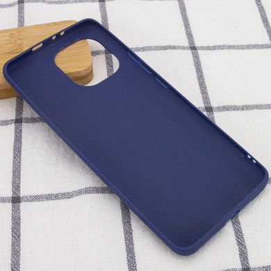 Силиконовый чехол Candy для Xiaomi Mi 11 Синий