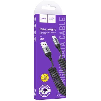 Дата кабель Hoco X121 Nuevo USB to Type-C 3A (1.5m) Black