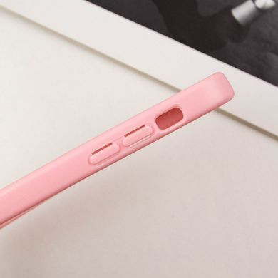 TPU чохол Transparent + Colour 1,5mm для Apple iPhone 15 (6.1") Pink