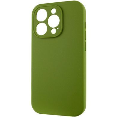 Чохол Silk Full Camera Protective (AA) NO LOGO для Apple iPhone 13 Pro Max (6.7") Зелений / Dark Olive
