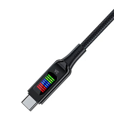 Дата кабель Acefast C7-03 USB-C to USB-C zinc alloy (1.2m) Black