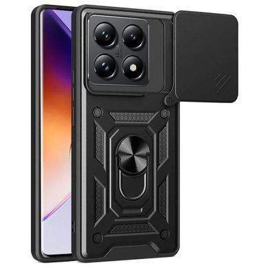 Чохол Ummi Camshield Serge Ring для Xiaomi 14T Чорний / Black