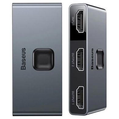 Переходник HUB Baseus Matrix HDMI Splitter (CAHUB-BC0G) Space Gray