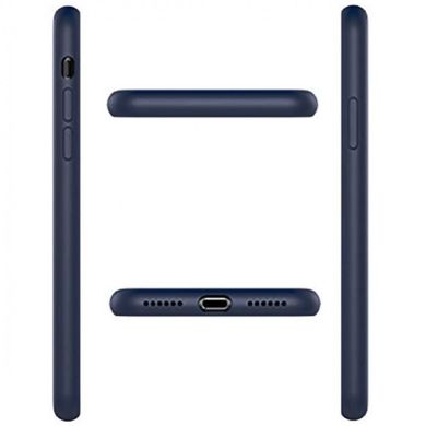 Чохол Silicone Case Full Protective (AA) для Apple iPhone 7 plus / 8 plus (5.5") Темний Синій / Midnight Blue