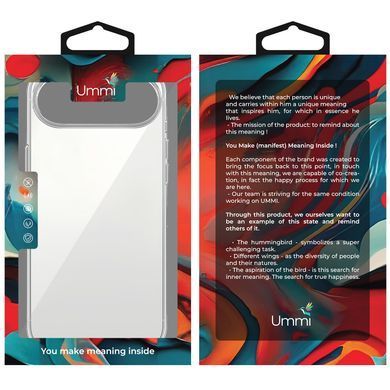 Чохол TPU Ummi transparent для Apple iPhone 17 Air (6.5") Clear