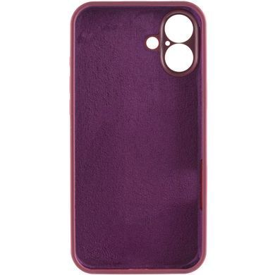 Чохол Silk Full Camera Protective (AA) NO LOGO для Apple iPhone 17 (6.3") Бордовий / Plum