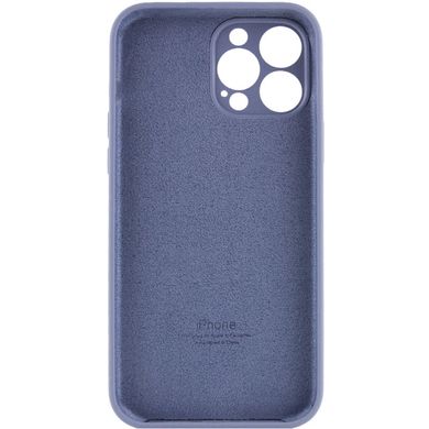 Чохол Silicone Case Full Camera Protective (AA) для Apple iPhone 15 Pro Max (6.7") Сірий / Lavender Gray