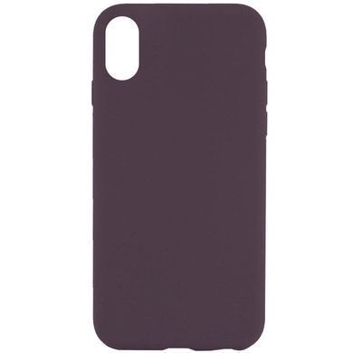 Чехол Silk Full Protective (AA) NO LOGO для Apple iPhone X / XS (5.8") Фиолетовый / Elderberry
