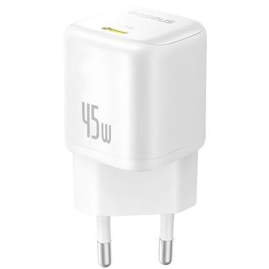 СЗУ Baseus EnerFill FN22 Fast Charger PD45W (1USB-C) (E01233) Moon White