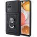 Чохол Ummi Camshield Serge Ring для Samsung Galaxy A22 4G / M32 Чорний / Black
