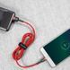 Дата кабель Baseus Cafule USB to MicroUSB Cable 2.4A (1m) (CAMKLF-B) Красный фото 4
