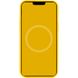Уценка Чехол Silicone case (AAA) full with Magsafe and Animation для Apple iPhone 12 Pro Max (6.7") Дефект упаковки / Желтый / Sunflower фото 4