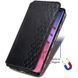 Кожаный чехол-книжка GETMAN Cubic (PU) для ZTE Blade v2020 Черный фото 5
