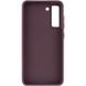TPU чохол Bonbon Metal Style для Samsung Galaxy S23+ Бордовий / Plum фото 3