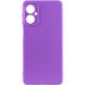 Чехол Silicone Cover Lakshmi Full Camera (A) для Motorola Moto G54 Фиолетовый / Purple фото 1