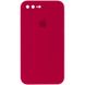 Чохол Silicone Case Square Full Camera Protective (AA) для Apple iPhone 7 plus / 8 plus (5.5") Червоний / Rose Red фото 1