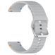Силиконовый ремешок Wavy для Smart Watch 22mm Light Gray фото 2