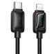Дата кабель Hoco U146 Mundo Type-C to Lightning 30W (1.2m) Black фото 1