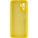 Чохол Silicone Cover Full Camera (AA) для Xiaomi Redmi Note 10 / Note 10s Жовтий / Yellow фото 2