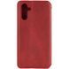 Кожаный чехол-книжка GETMAN Cubic (PU) для Samsung Galaxy A24 4G Красный фото 2