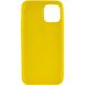 Силиконовый чехол Candy для Apple iPhone 11 Pro Max (6.5") Желтый фото 2