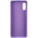 Чехол Silicone Cover Full Protective (AA) для Samsung Galaxy A02 Сиреневый / Dasheen фото 2