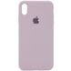 Чохол Silicone Case Full Protective (AA) для Apple iPhone XS Max (6.5") Сірий / Lavender