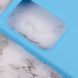 Силиконовый чехол Candy для Xiaomi Redmi Note 11E Голубой фото 3