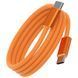 Дата кабель WIWU C101 Essen Type-C to Type-C 240W (1.5m) Orange фото 2