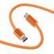 Дата кабель WIWU C101 Essen Type-C to Type-C 240W (1.5m) Orange фото 3