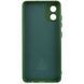 Чехол Silicone Cover Lakshmi Full Camera (AA) для Motorola Moto E13 Зеленый / Dark green фото 2