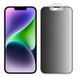Защитное стекло Privacy 5D Matte (full glue) (тех.пак) для Apple iPhone 13 / 13 Pro / 14 (6.1") Черный фото 2
