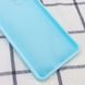 Силиконовый чехол Candy Full Camera для Xiaomi Redmi Note 8 Бирюзовый / Turquoise фото 3