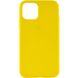 Силиконовый чехол Candy для Apple iPhone 11 Pro Max (6.5") Желтый фото 1