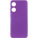Чехол Silicone Cover Lakshmi Full Camera (A) для Oppo A58 4G Фиолетовый / Purple фото 1