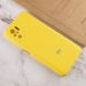 Чохол Silicone Cover Full Camera (AA) для Xiaomi Redmi Note 10 / Note 10s Жовтий / Yellow фото 4