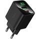 СЗУ Hoco CS84A Excellent with digital display PD30W+QC3.0 (1USB-A/1C) Black фото 1