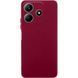 Чохол TPU GETMAN Liquid Silk Full Camera для Xiaomi Redmi Note 14 5G Бордовий / Marsala