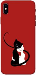 Чохол itsPrint Закохані коти для Apple iPhone XS Max (6.5")